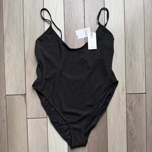 Good american textured one piece